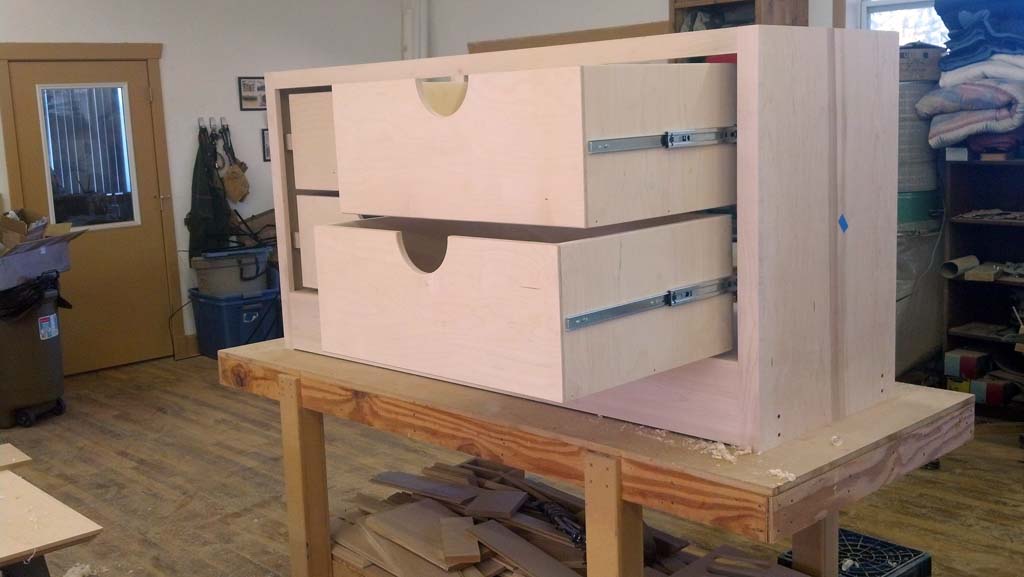 Lower drawers