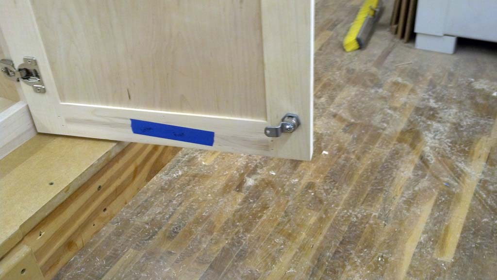 Right hand door with lock