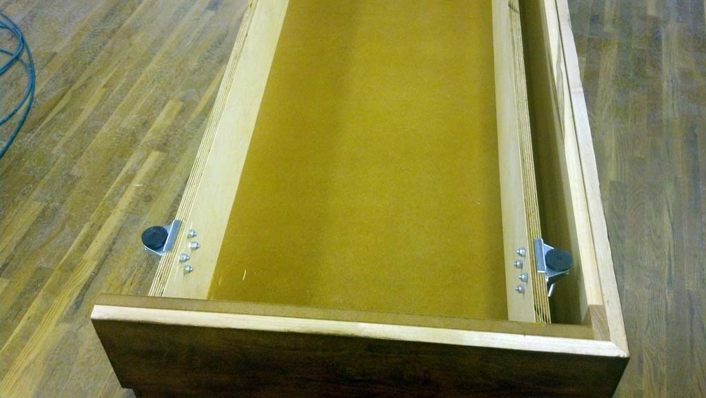 Installed levelers